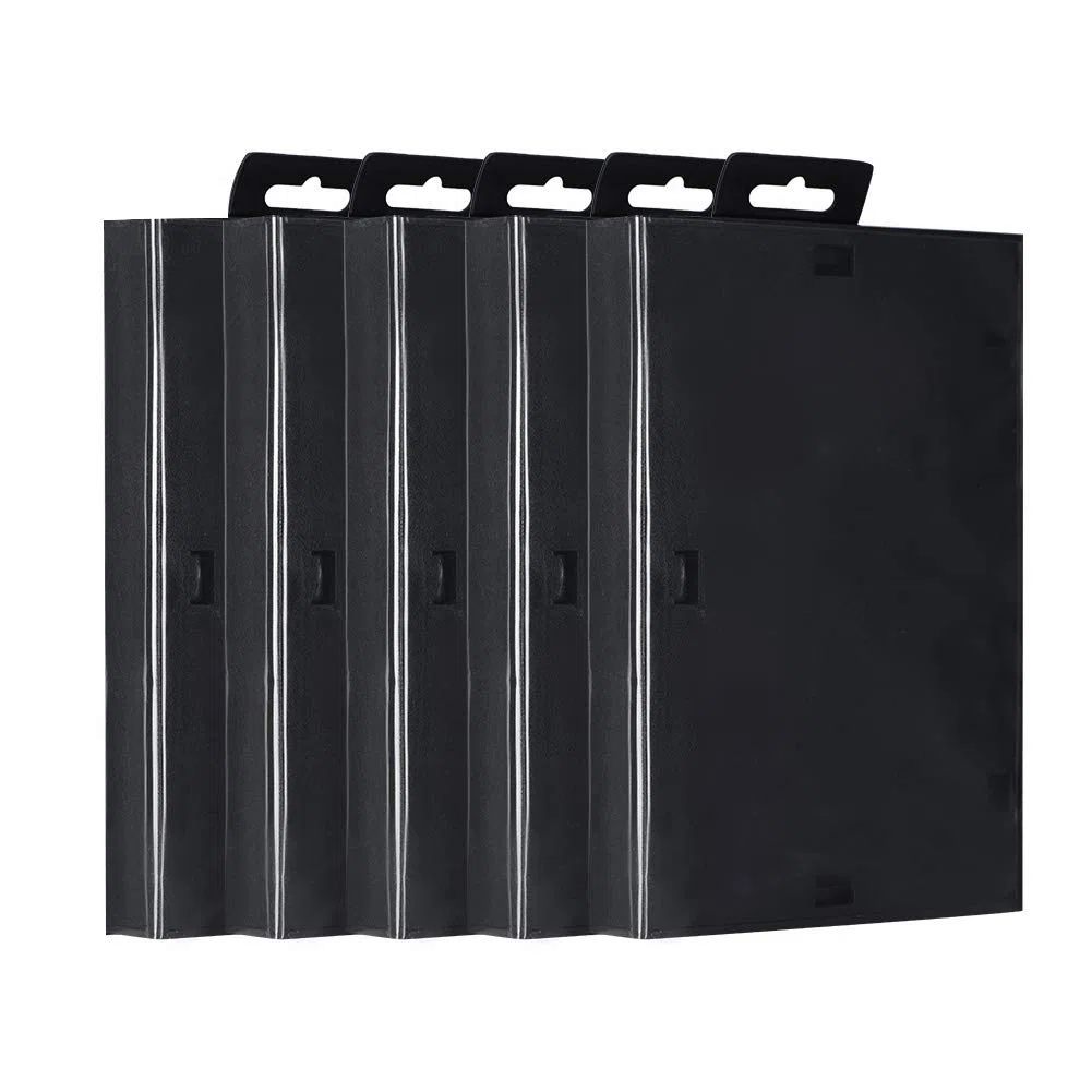 PUSOKEI Estuche de Caja de Carcasa vacía de 5 Piezas, Estuches de Almacenamiento de Juegos pequeños y livianos para el Cartucho de Juego Genesis, Antipolvo, antiarañazos, 7 * 5,1 * 0,9 Pulgadas