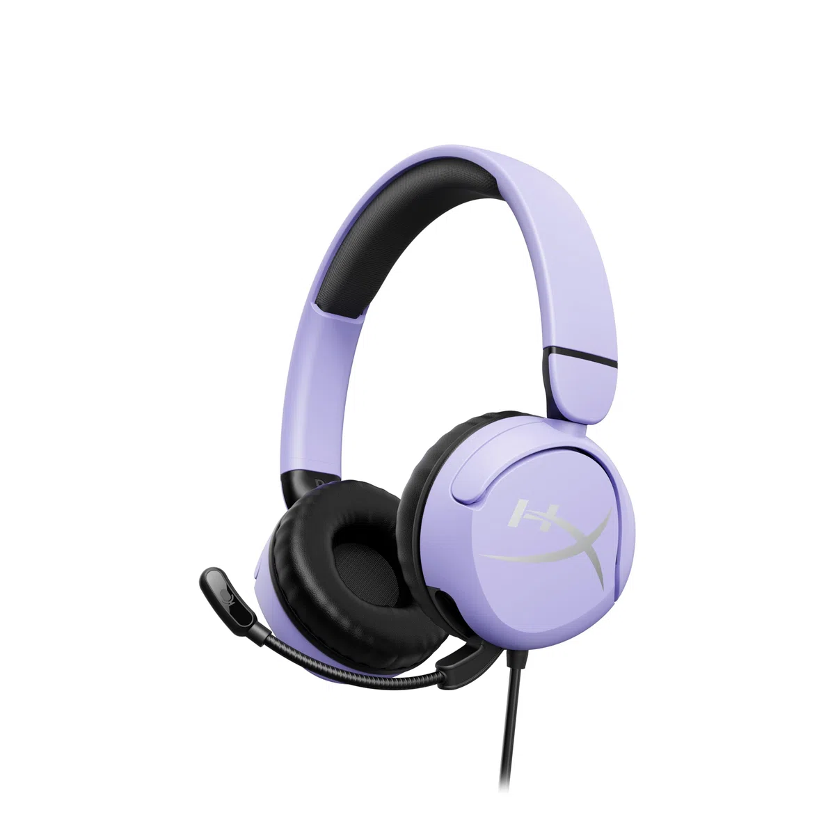 HyperX Cloud Mini - Auriculares Gaming con Cable para niños, límite Volumen 85dB, para PC/Switch/PS/Chromebook/Xbox/Móvil, Lavanda