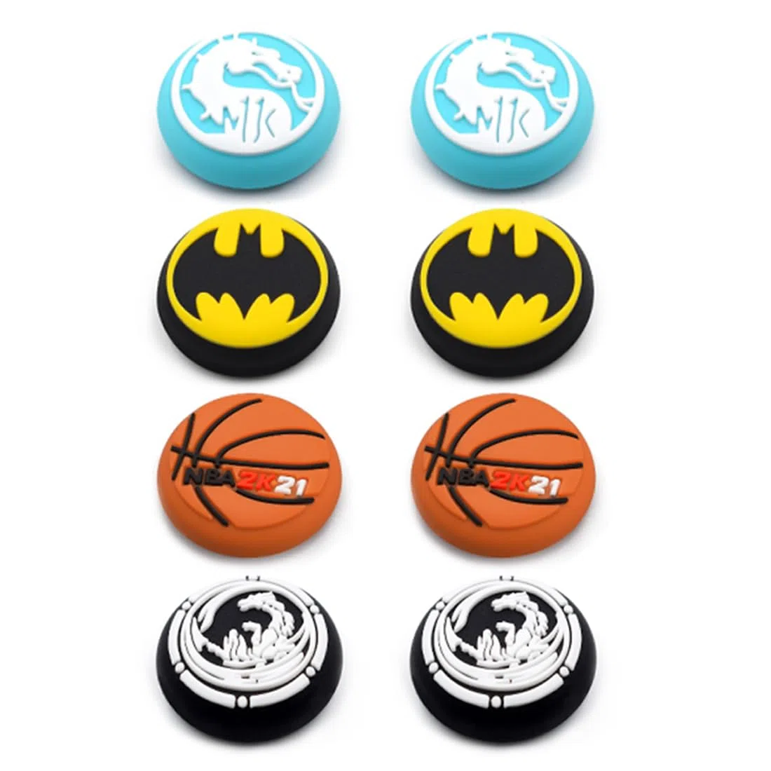 Pulgar Switch Tapones para Joystick Funda Silicona, 8 pcs Botones Switch Lite Protector Joystick Switch Thumb Grip Set Agarres para el Pulgar Protector Mando Switch Tapa de Joystick Tapa