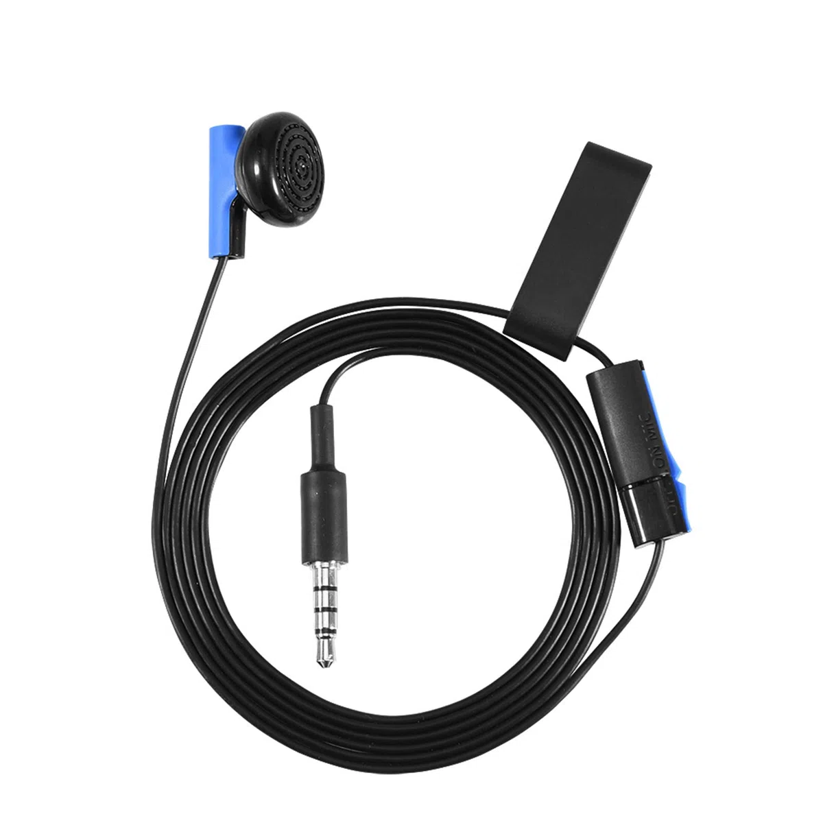 Yunir Auriculares para Juegos, micrófonos de 3,5 mm Auriculares para Juegos Auriculares para Chat Mono Auriculares internos con micrófono, para 4 Controlador
